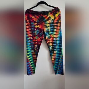 Vibrant Tie-Dye Womens Leggings